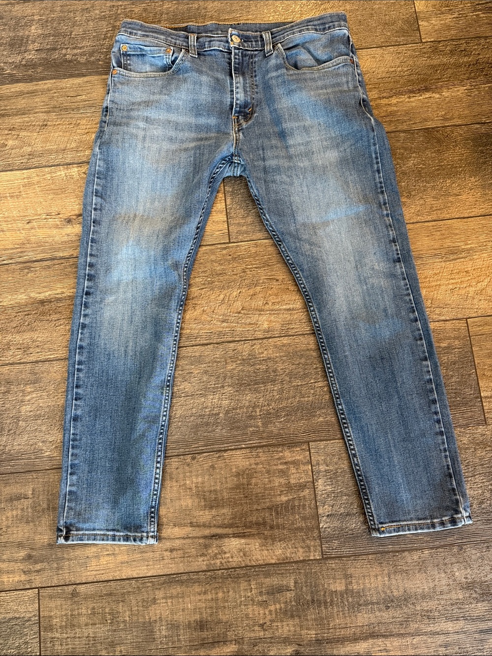 Levi's Slim Fit Faded Blue Jeans